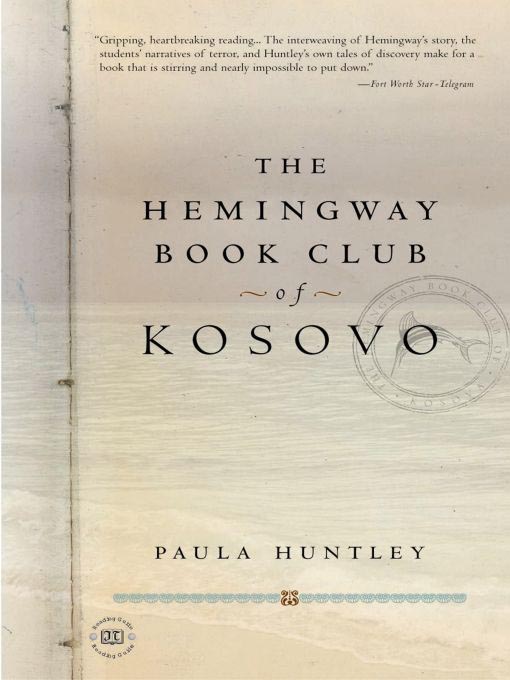 Title details for The Hemingway Book Club of Kosovo by Paula Huntley - Wait list